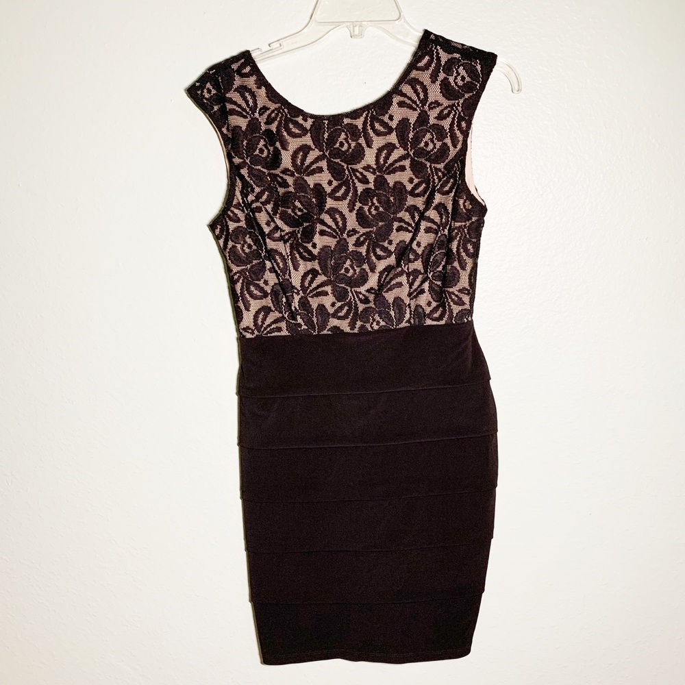 Enfocus Studio Lace Bodycon Party Cocktail Dress
